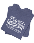 Reclaiming America Committeeman T-shirt | USA Flag Sleeve