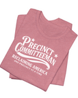 Reclaiming America Committeeman T-shirt | USA Flag Sleeve
