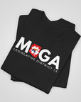 maga ld13 shirt black folded