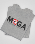 maga ld13 shirt gray heather folded
