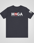 maga ld13 shirt navy heather front