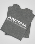 state committeeman shirt usa flag sleeve graphite heather folded