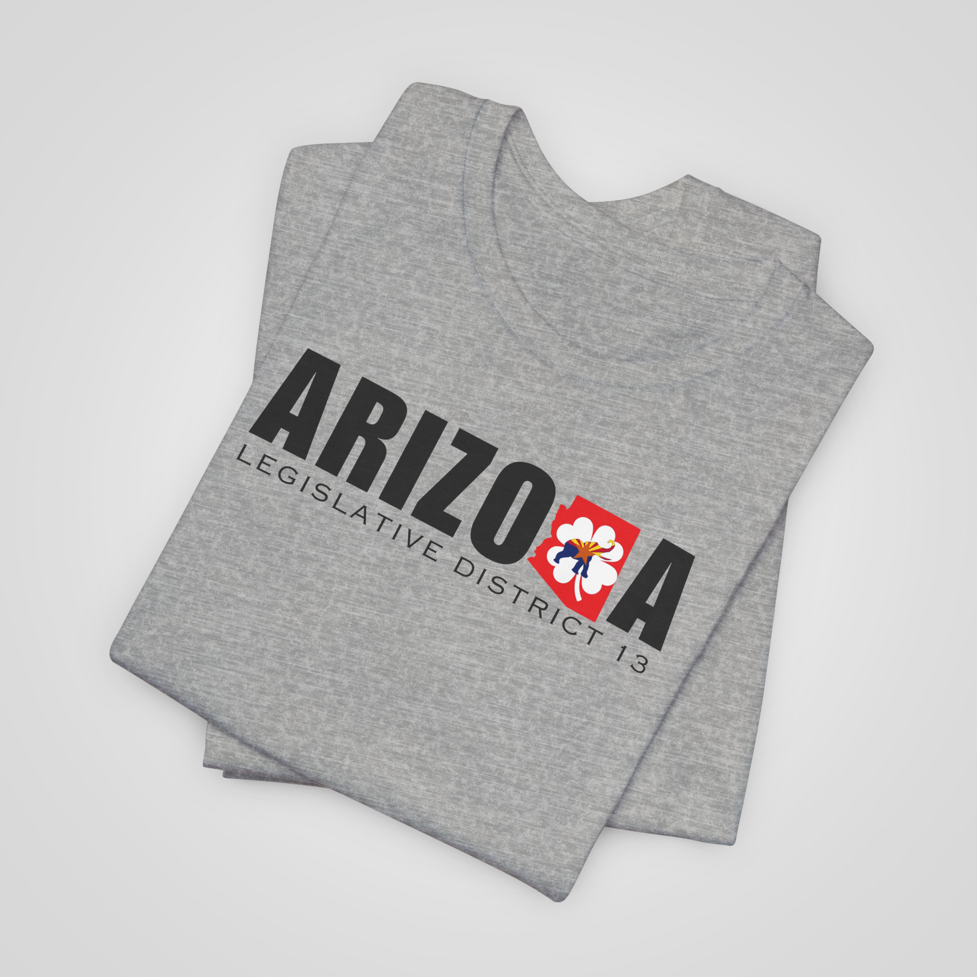 ld13 arizona shirt gray heather folded
