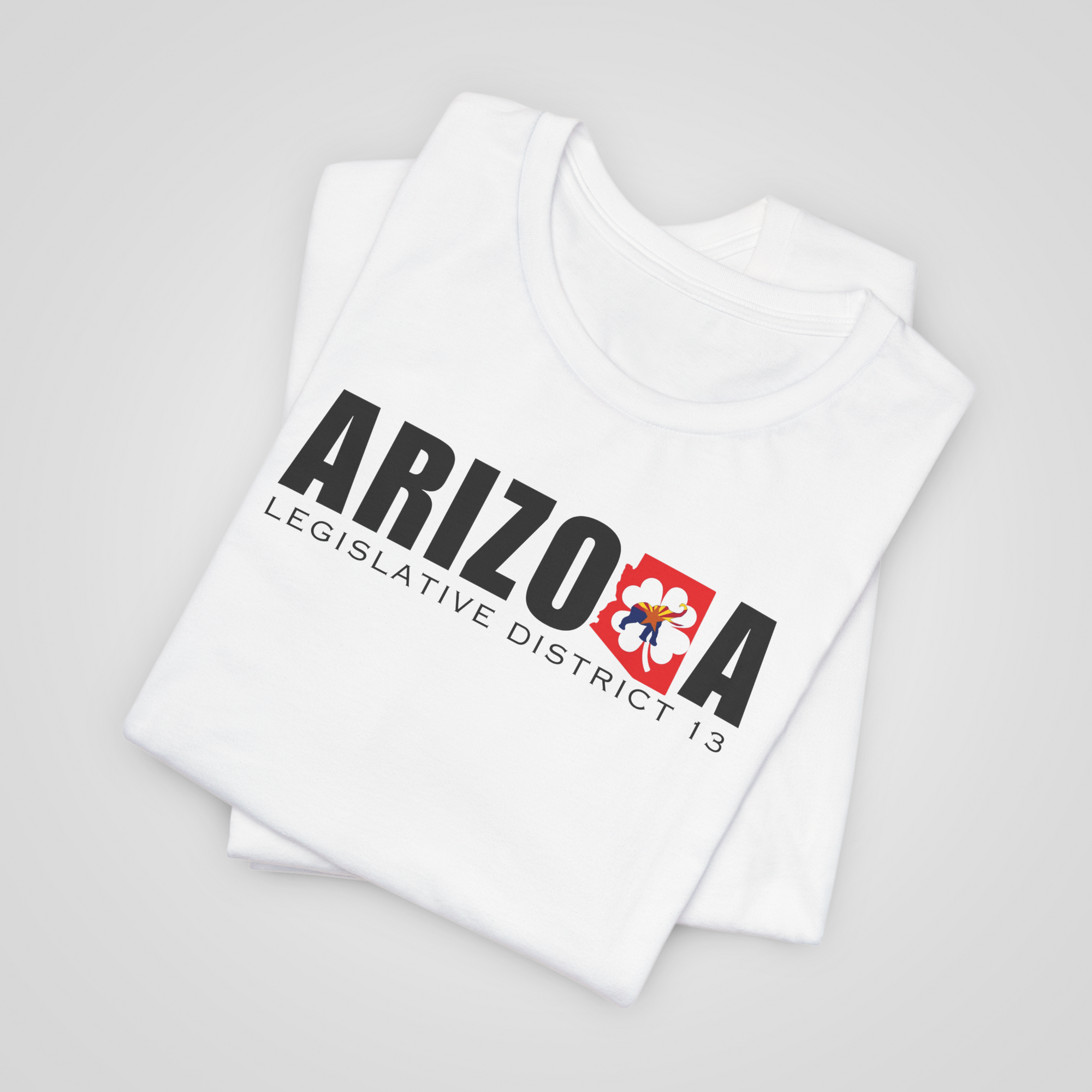 ld13 arizona shirt white folded