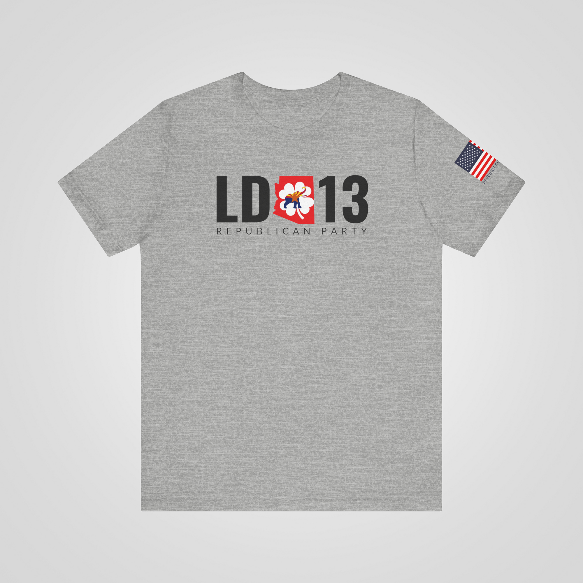 maga ld13 epublican shirt gray heather front